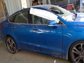 2020 FORD FUSION, BLUE, TITANIUM MODEL, 2.0L, AT, AWD.  F26463